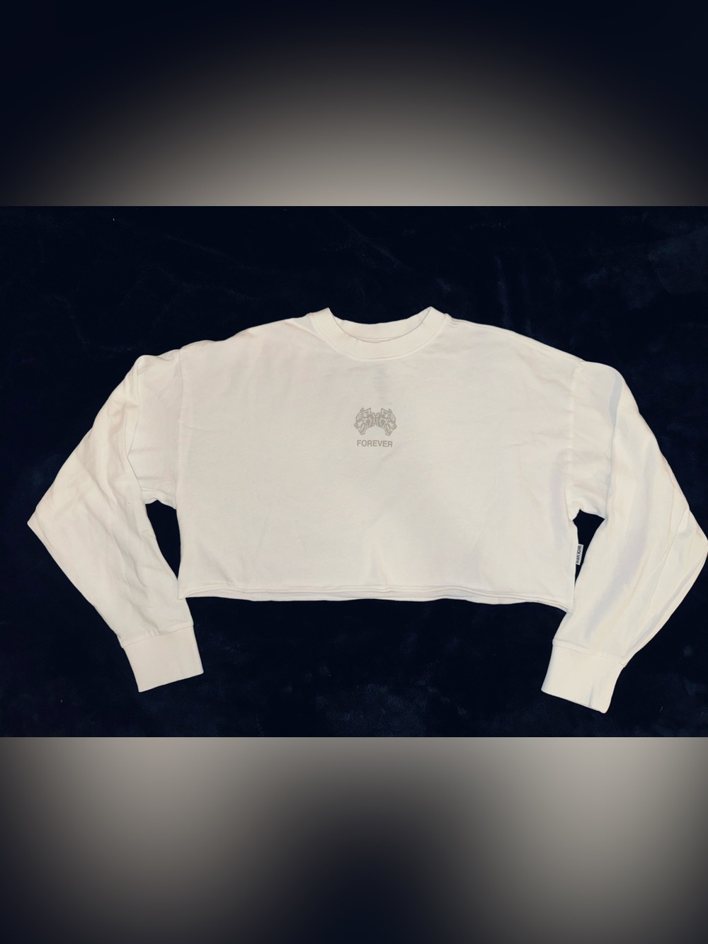 Darc Sport SHE Cropped White Wolves Forever Long Sleeve